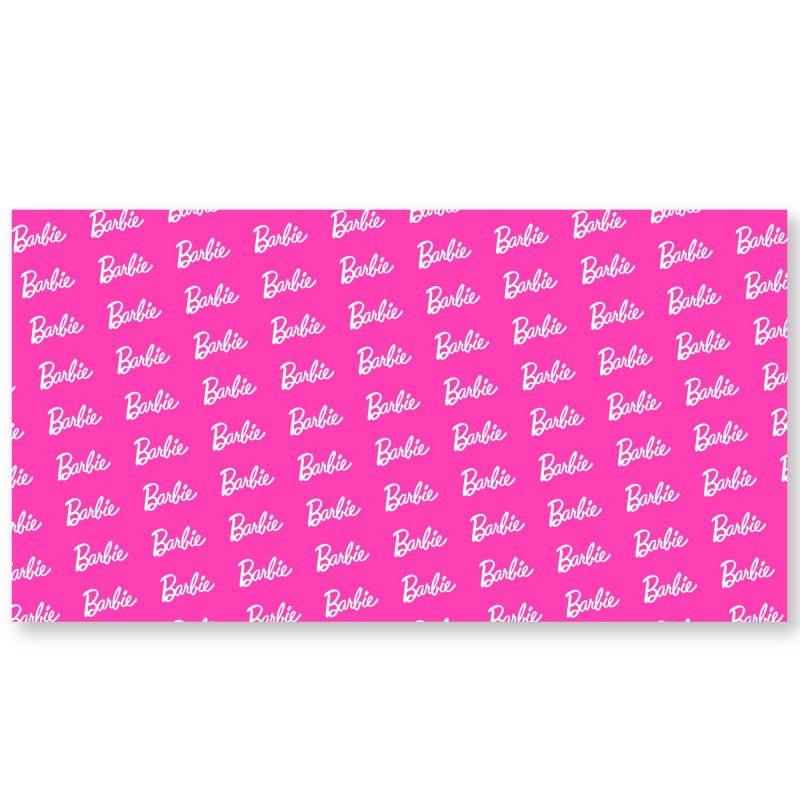 Barbie logo birthday backdrop – girls party decoration australia
