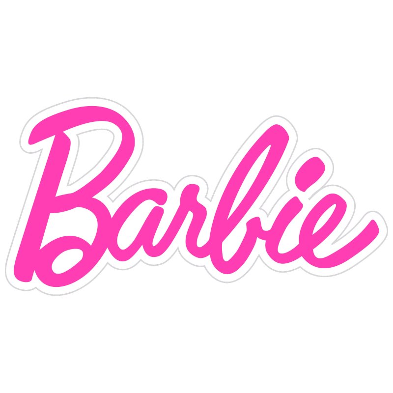 Giant Barbie Cut Out Party Sign Decoration - party supplies and decorations from Party & Pout Australia