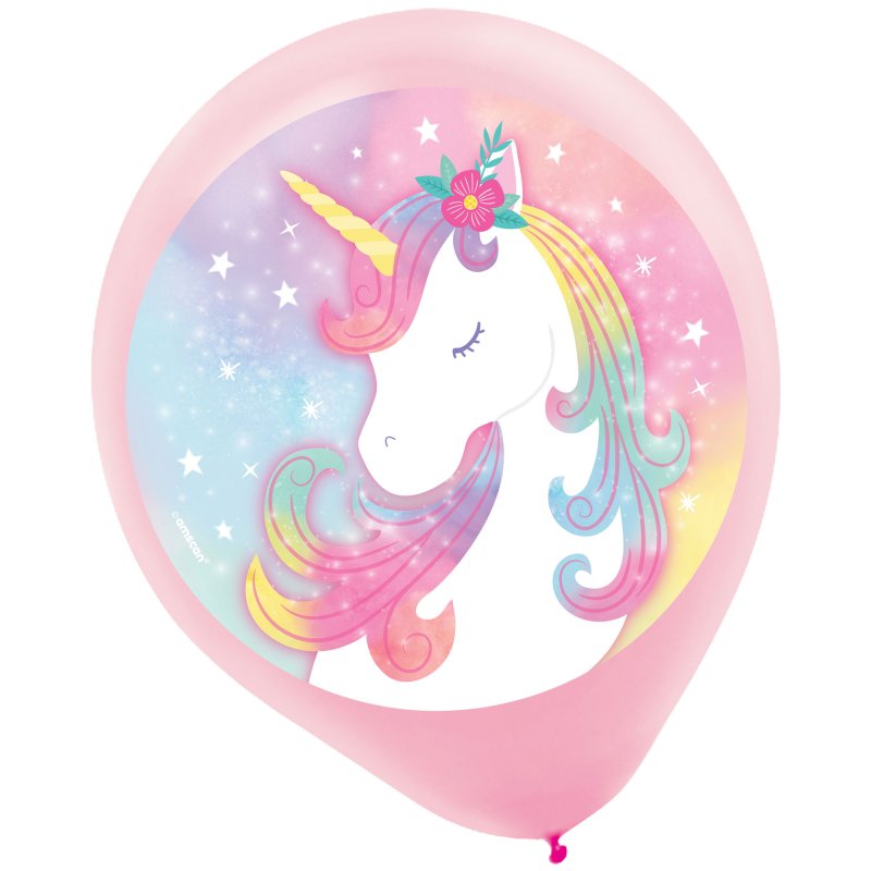 Pastel Unicorn Party Balloons Pack of 5 - party balloons and balloon decorations from Party & Pout Australia