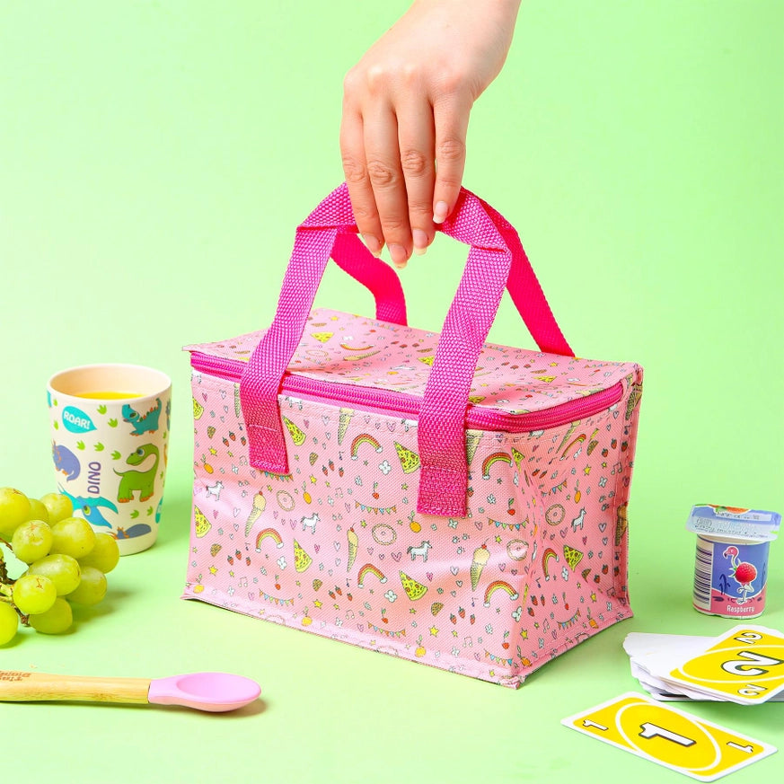 Tiny Dining pink ice cream lunch bag insulated tote Australia