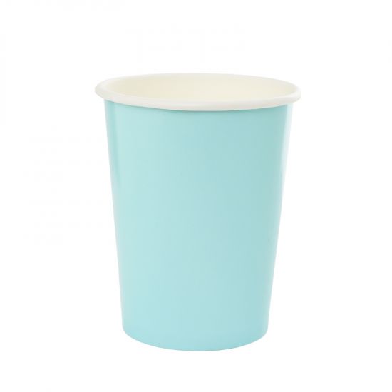 Pastel Blue Paper Party Cup Pack 10 - party cups and drinkware from Party & Pout Australia