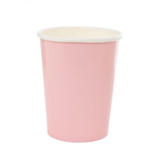 Pastel Pink Paper Party Cup Pack 10 - party cups and drinkware from Party & Pout Australia