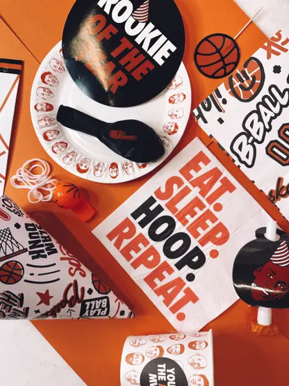 Born 2 Ball Party Pack tableware and decorations party supplies Australia