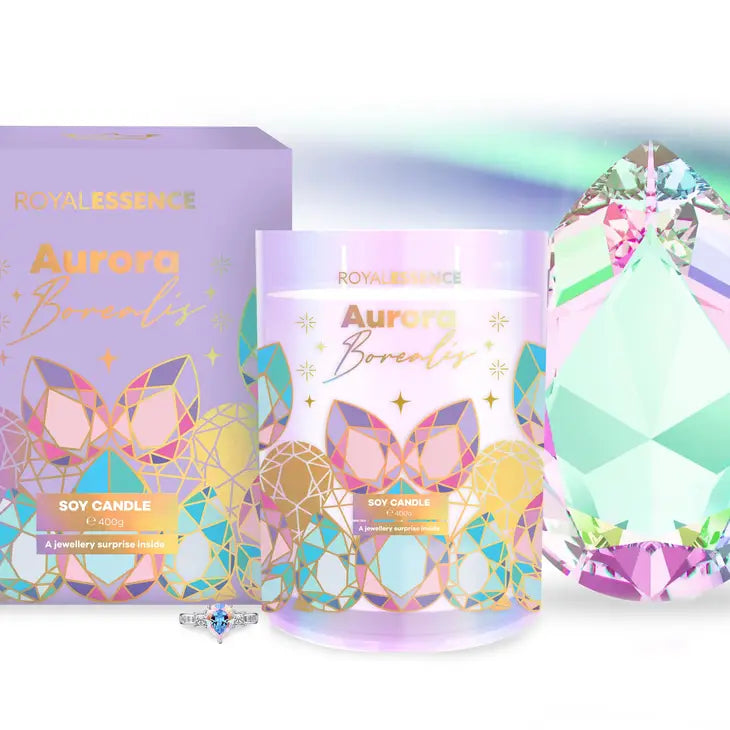 Luxury gift candle Aurora Borealis summer fruit fragrance home décor Australia