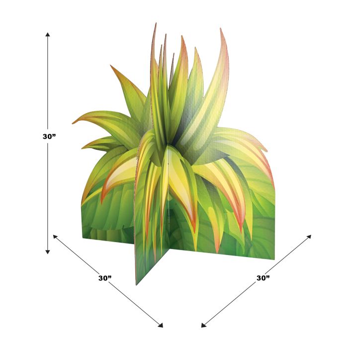 Island theme grass party prop decoration