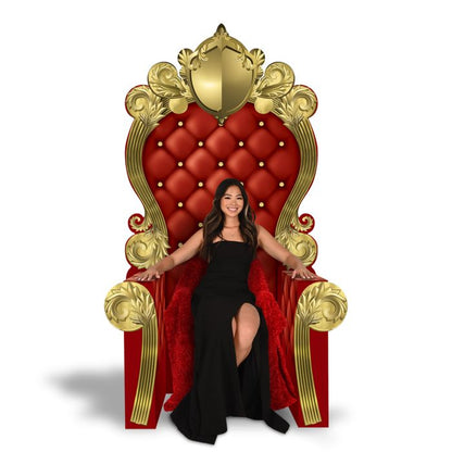 3D prom throne prop – luxury party decoration australia