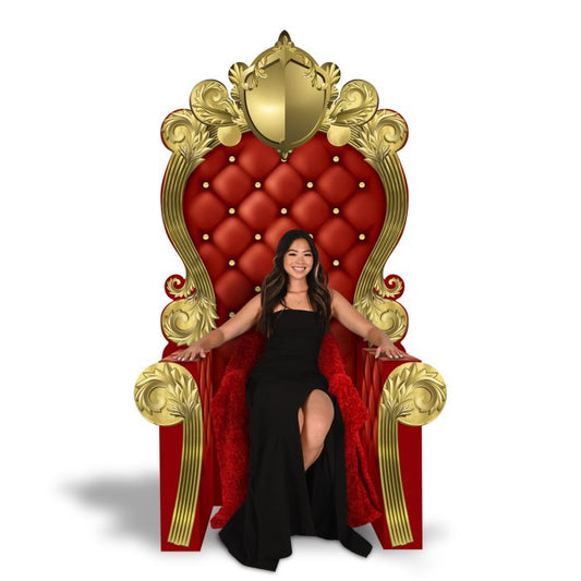 3D prom throne prop – luxury party decoration australia
