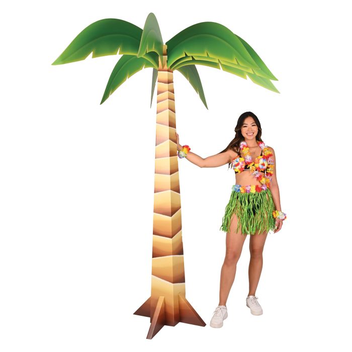 palm tree prop 220cm tropical party decoration