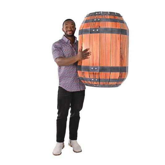 3D barrel party prop cardboard western decoration Australia