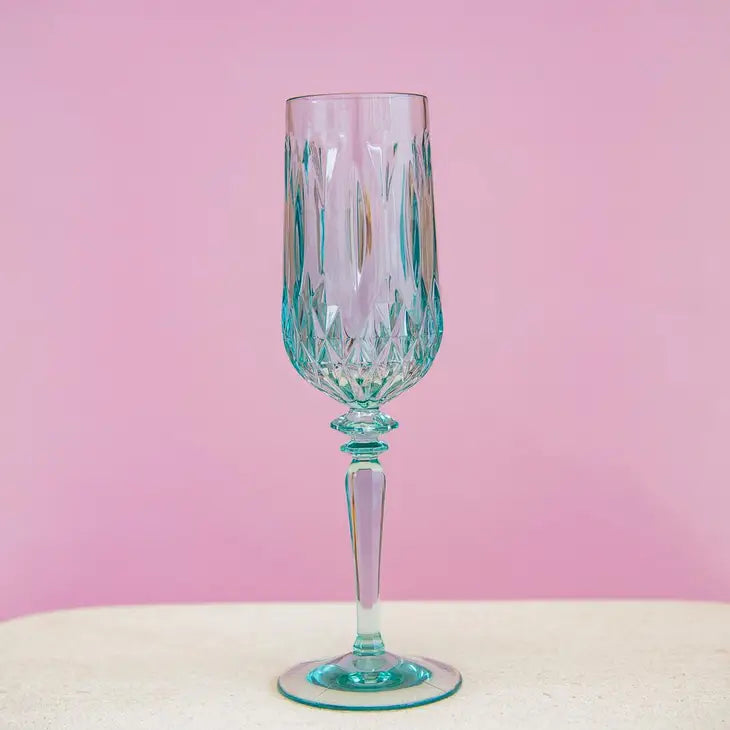 Sea Foam Champagne Flute Cup - party cups and drinkware from Party & Pout Australia