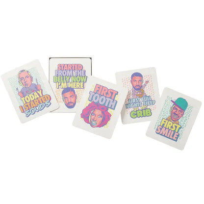 The Little Homie milestone cards newborn baby first year baby gift Australia