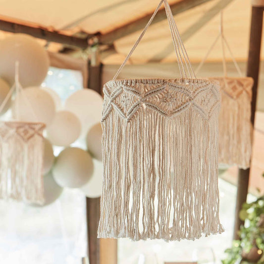 macrame chandelier boho hanging wedding decoration cotton fringe décor australia