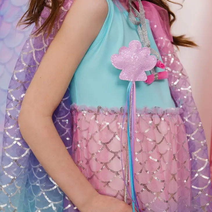 Glittery Seashell Wand Kids Dress Up Costume - party costumes and dress ups from Party & Pout Australia