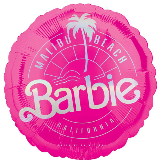 Barbie Malibu Beach foil balloon – kids birthday party supplies australia