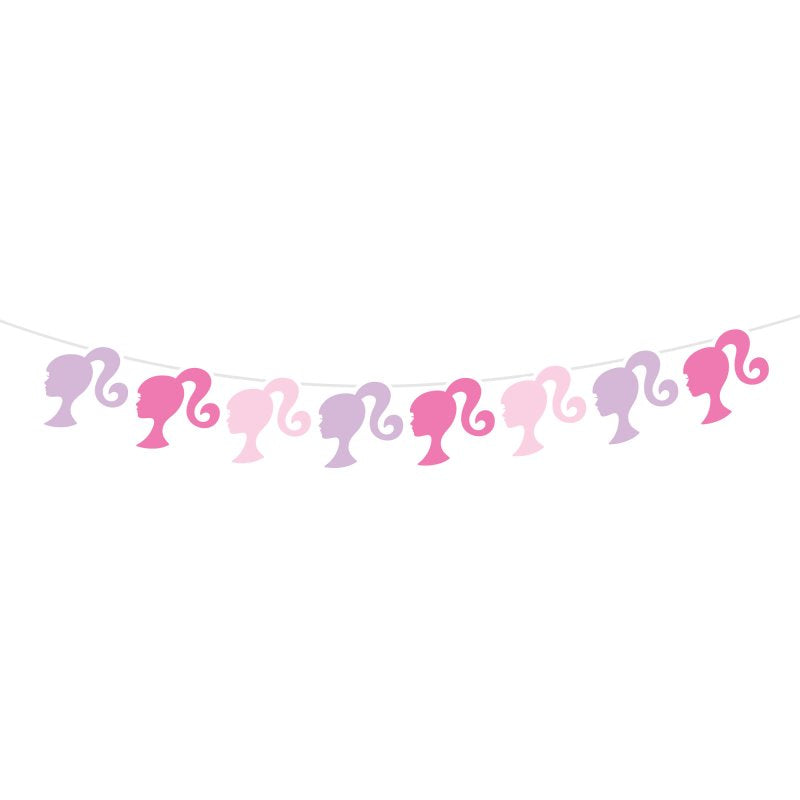 Barbie Malibu Doll Hanging Bunting Banner Party Decoration - party supplies and decorations from Party & Pout Australia