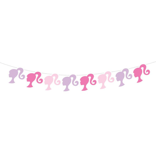Barbie Malibu Doll Hanging Bunting Banner Party Decoration - party supplies and decorations from Party & Pout Australia