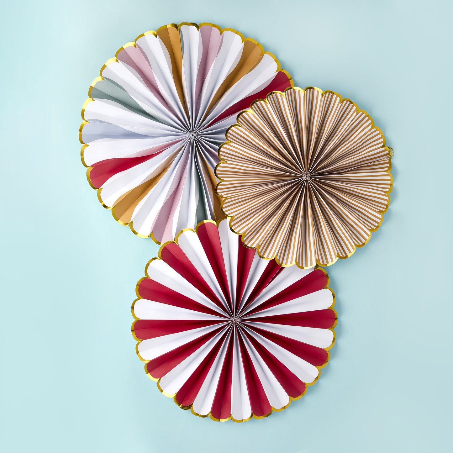 Party & Pout circus theme fan decor – festive kids party supplies Australia