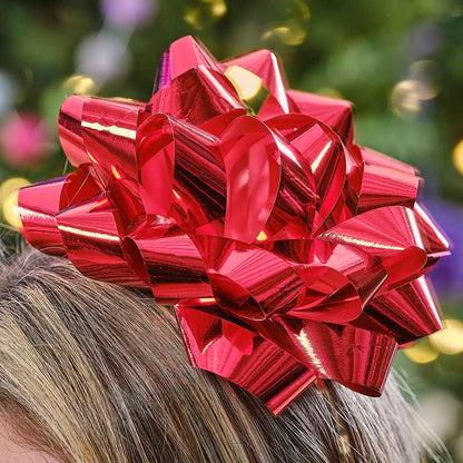 christmas present bow headband – festive party accessory australia