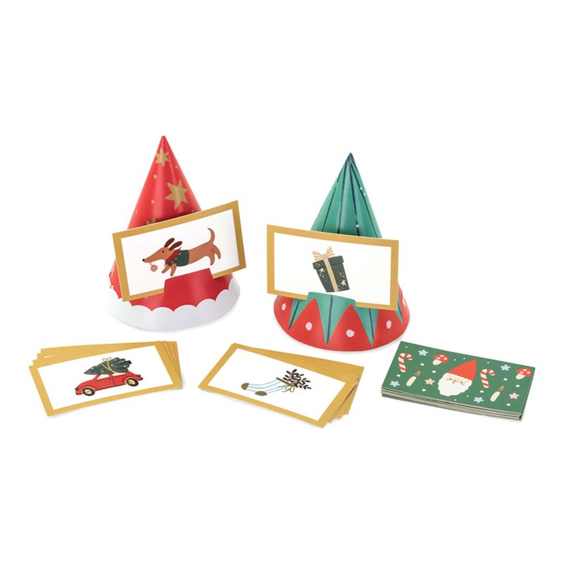 christmas guessing party game – santa and elf hat what am i game australia