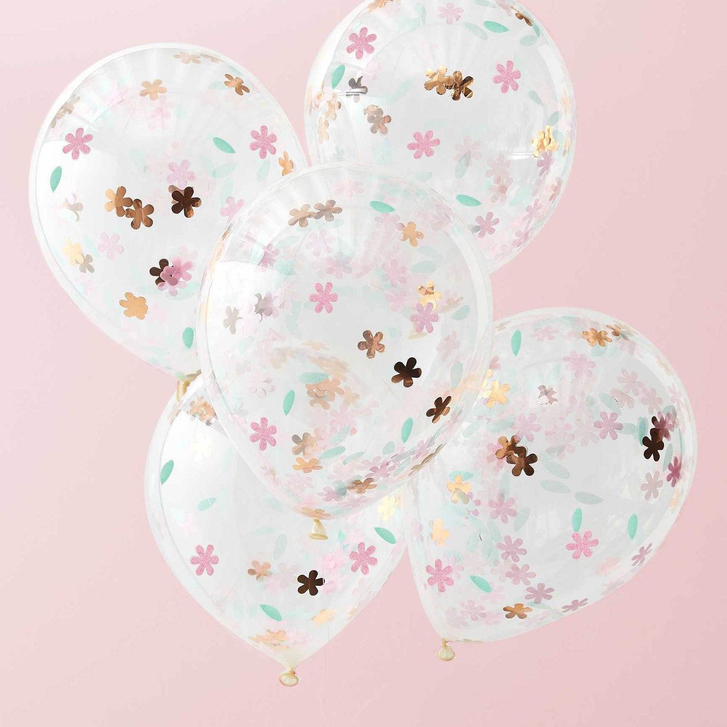 Ditsy Floral Confetti Flowers Balloons - party balloons and balloon decorations from Party & Pout Australia