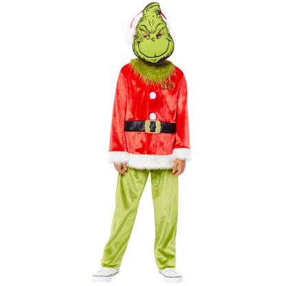 Dr Duess The Grinch Child Kid Size Costume - Christmas party decorations and tableware from Party & Pout Australia