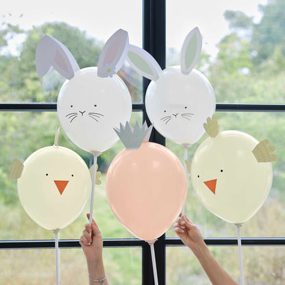 Easter Bunny Balloon Bunch Kit - party supplies and decorations from Party & Pout Australia