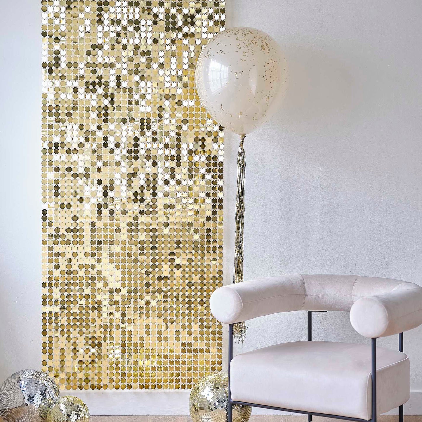 Gold Shimmer Backdrop Wall Panels - party supplies and decorations from Party & Pout Australia