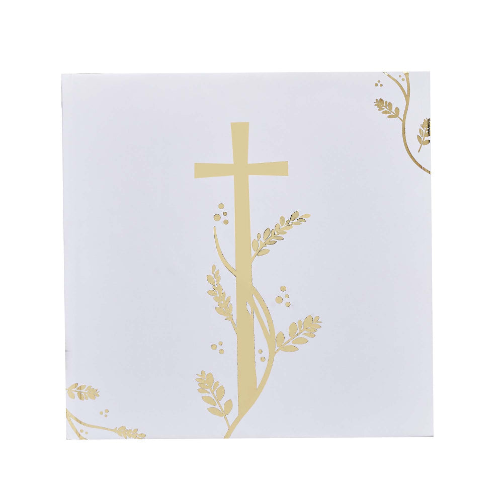christening baptism guest book – religious ceremony supplies