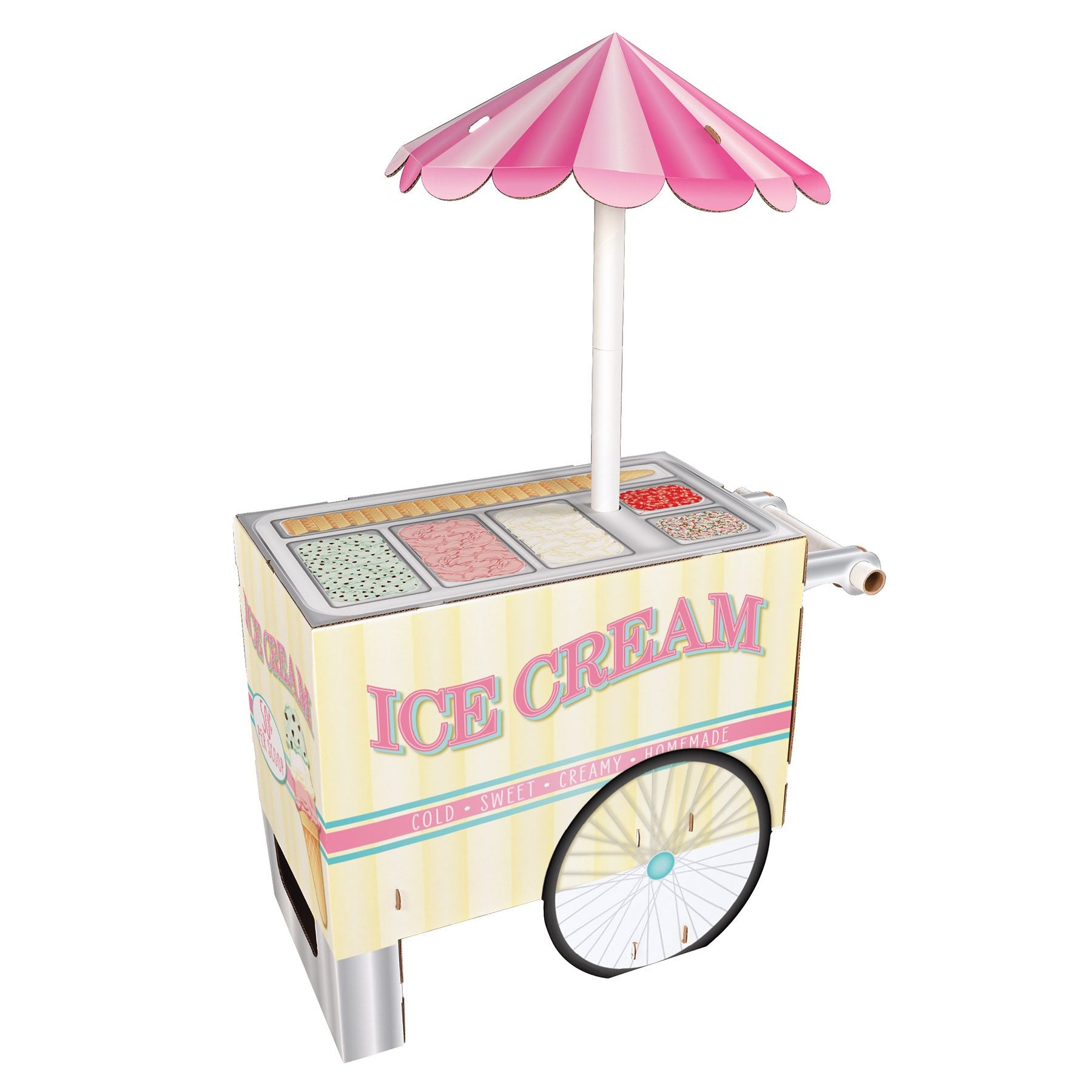 ice cream cart party prop – dessert table decoration australia