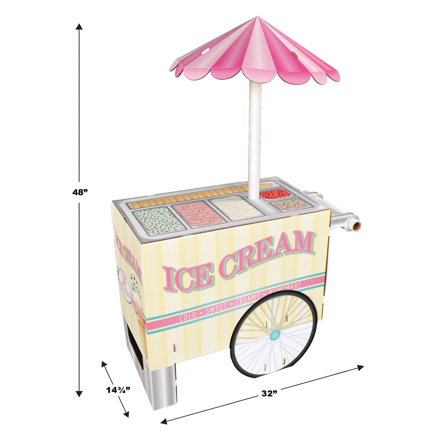 party dessert cart prop – sweet treats stand for celebrations australia