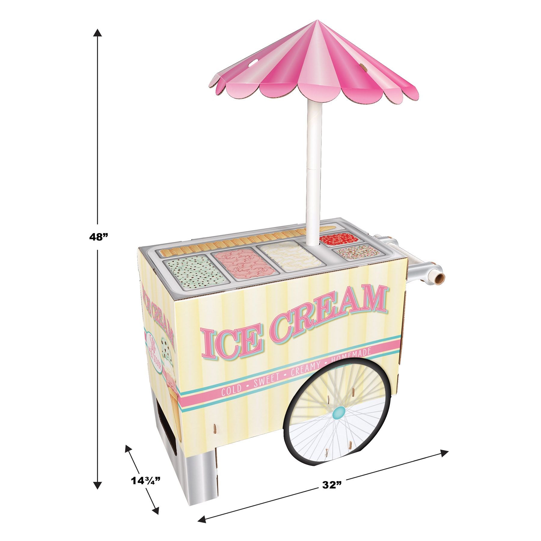 party dessert cart prop – sweet treats stand for celebrations australia