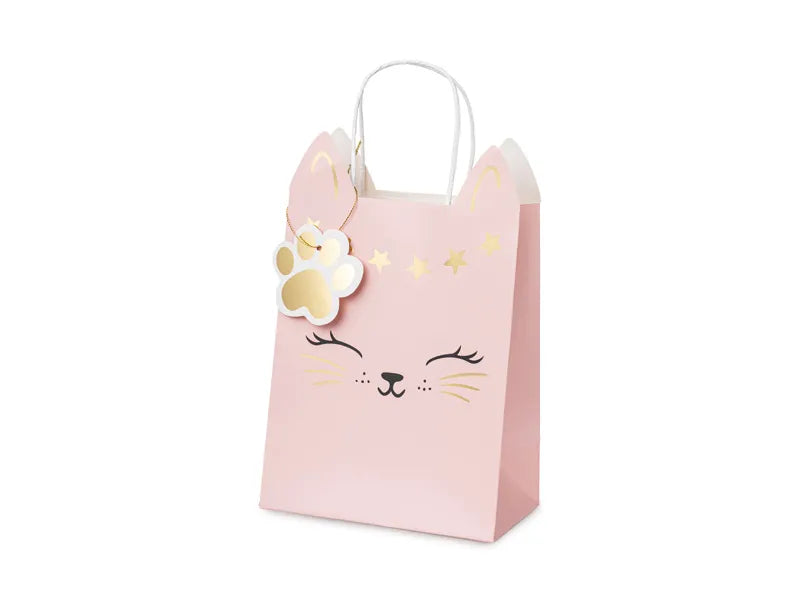 kitty themed party bag – girls birthday party supplies