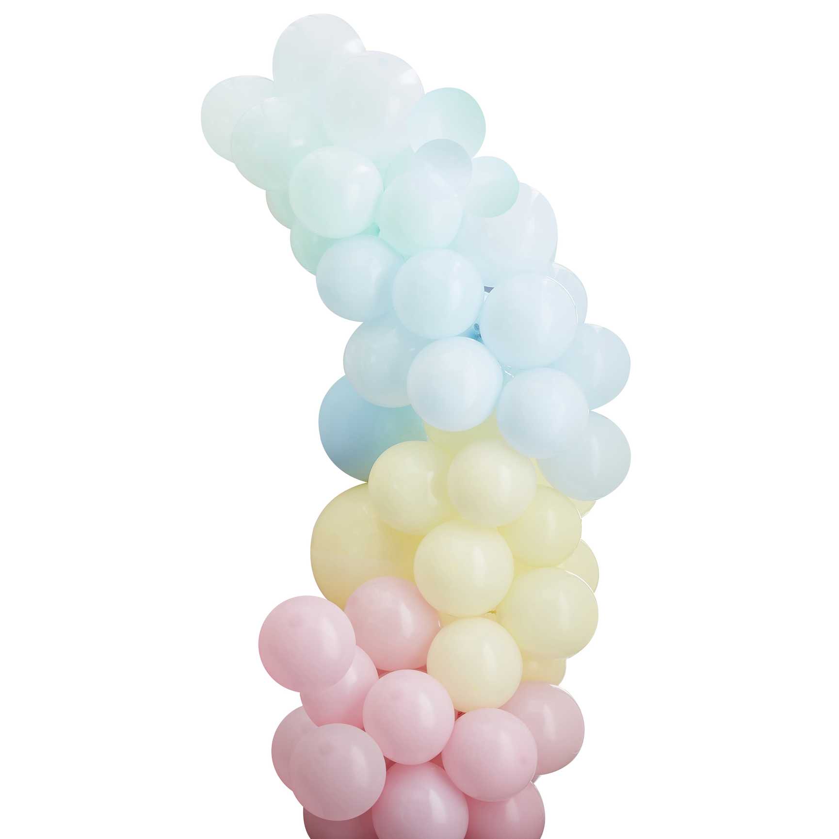 Soft pastel balloons arch party supplies birthday party décor