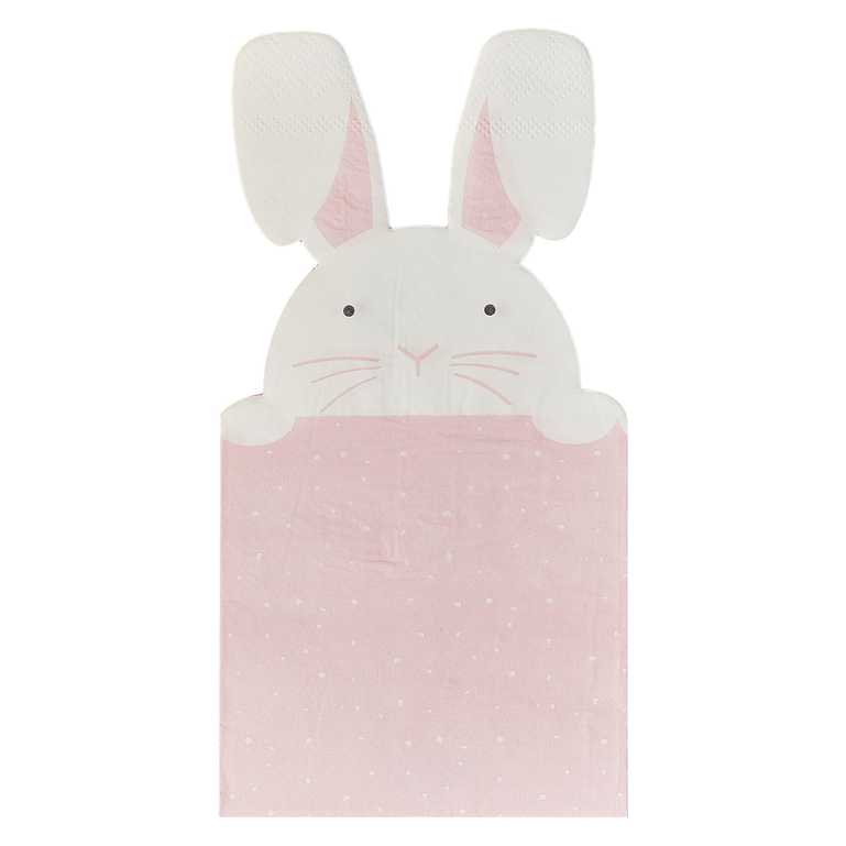 pastel bunny Easter napkins for seasonal celebration décor