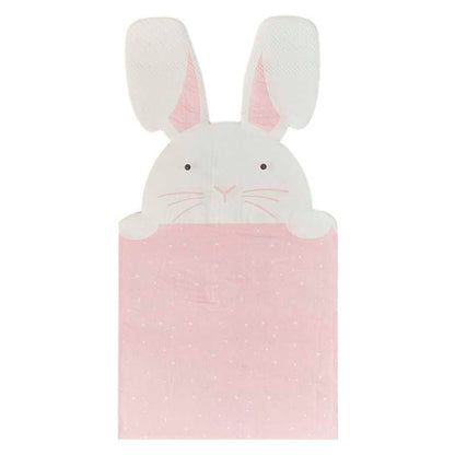 pastel bunny Easter napkins for seasonal celebration décor
