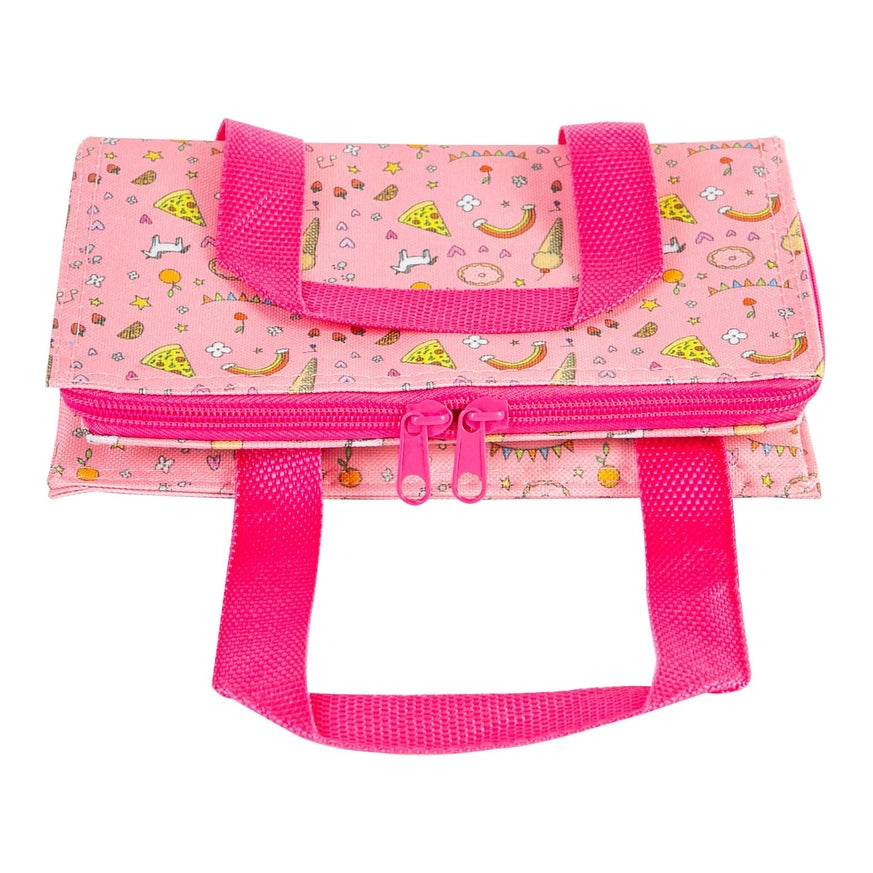 Cute ice cream patterned lunch bag for picnic and daily meals Australia