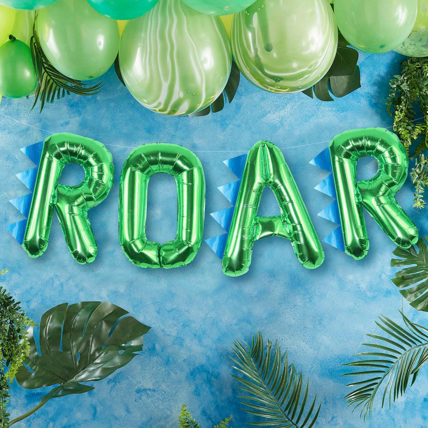 dinosaur roar balloon bunting – kids party decoration australia