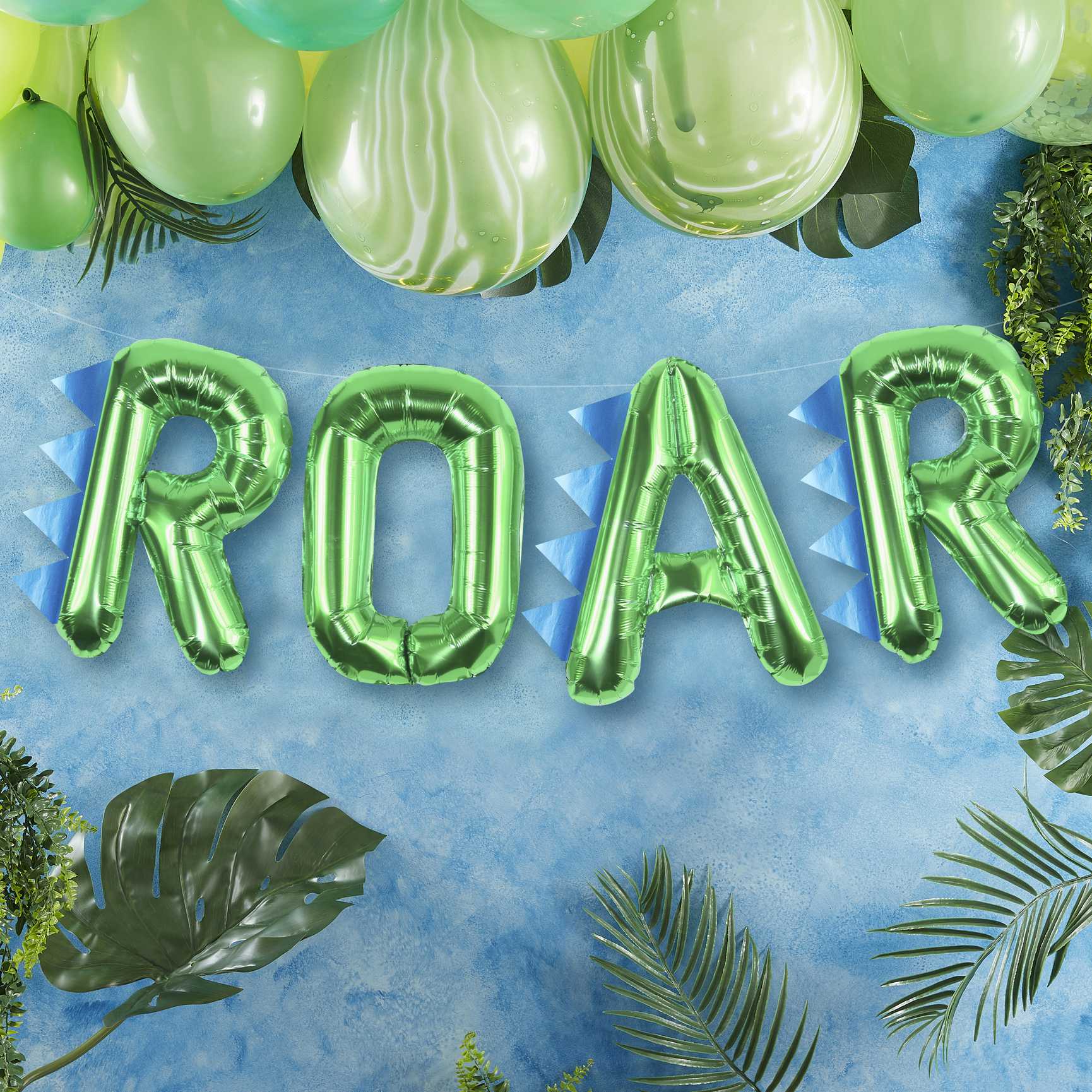 dinosaur roar balloon bunting – kids party decoration australia