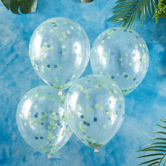 confetti filled dinosaur balloons – kids birthday balloons australia