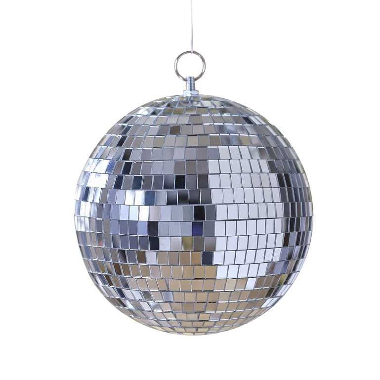 silver party décor ball hanging decoration for celebration supplies