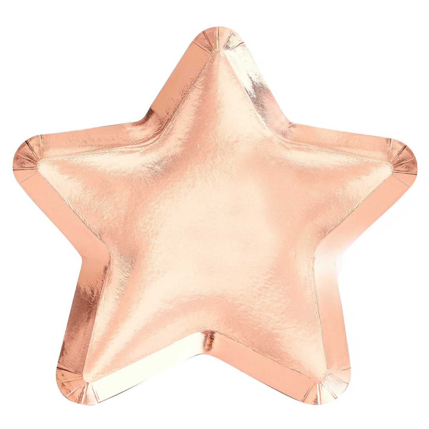rose gold party plates star plates disposable celestial themed event décor