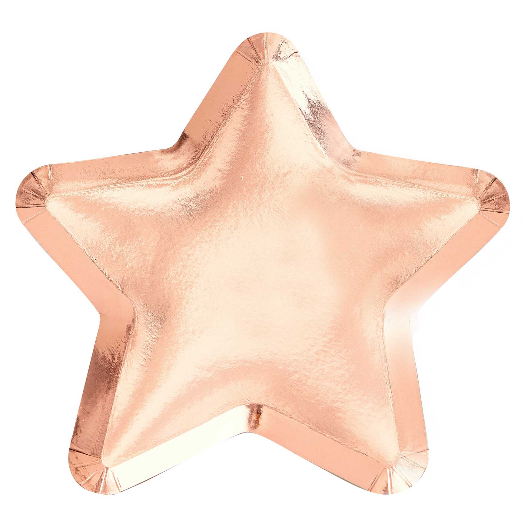 rose gold party plates star plates disposable celestial themed event décor