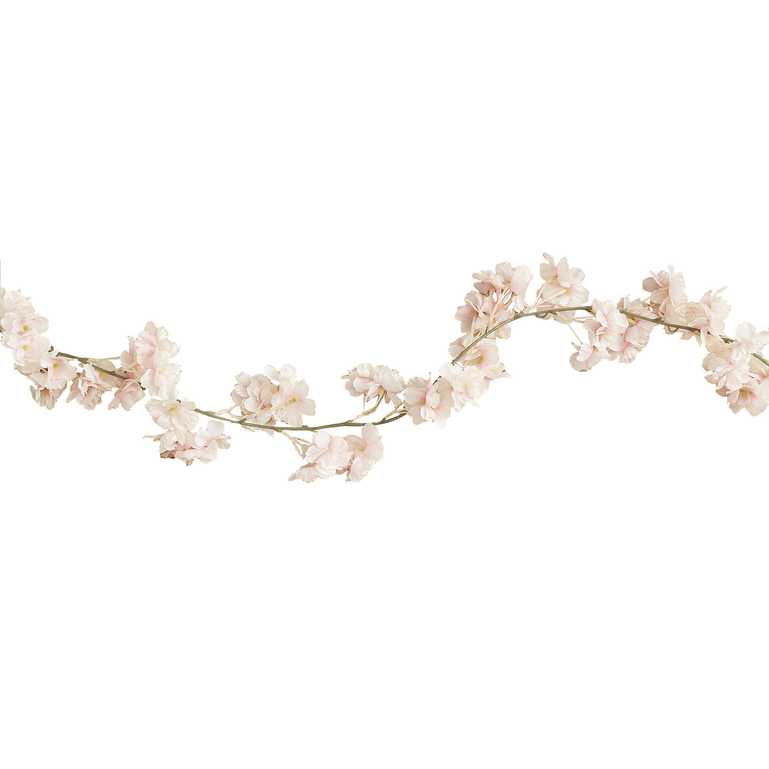 pastel blossom garland home décor and party backdrop