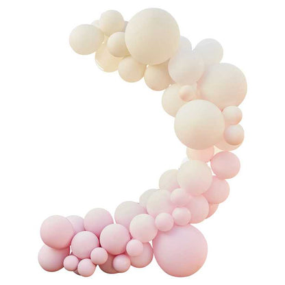 DIY balloon garland kit nude pink balloons celebration supplies