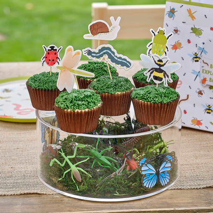 Bug & Insects Party Cupcake Cake Toppers - party cups and drinkware from Party & Pout Australia