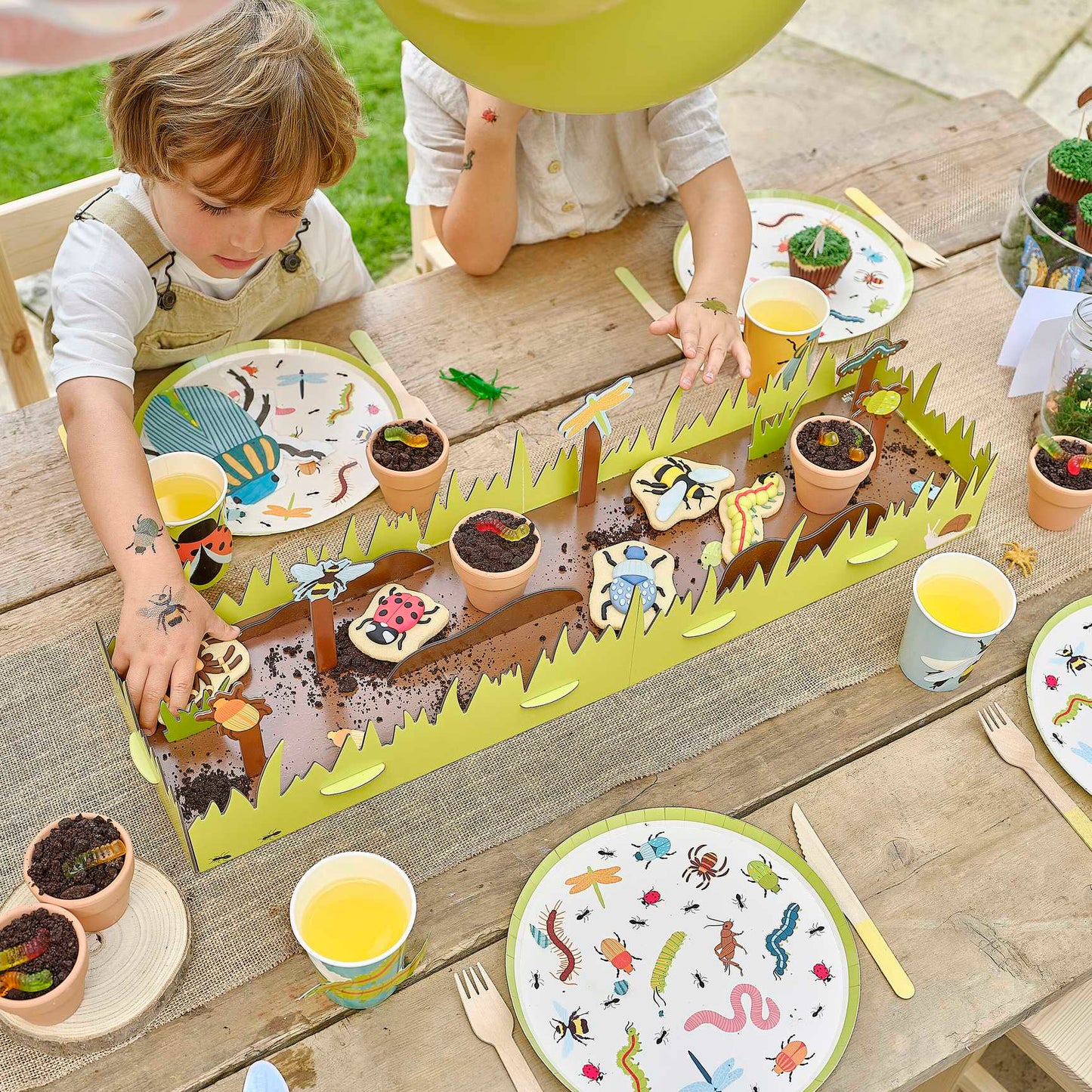 Bug & Insects Pop Up Grazing Board Food Display Stand - party supplies and decorations from Party & Pout Australia