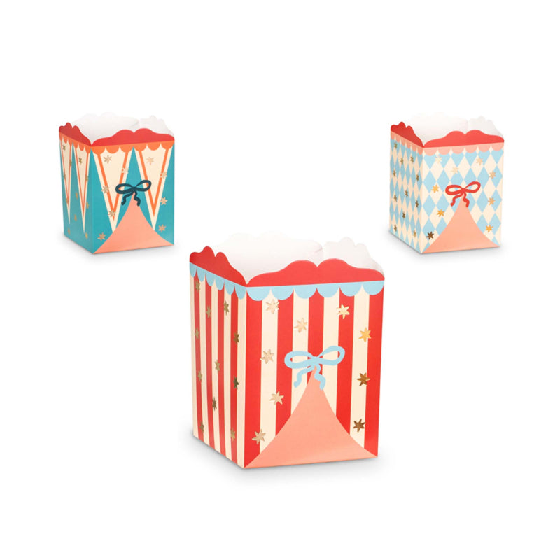carnival theme treat boxes – kids party supplies