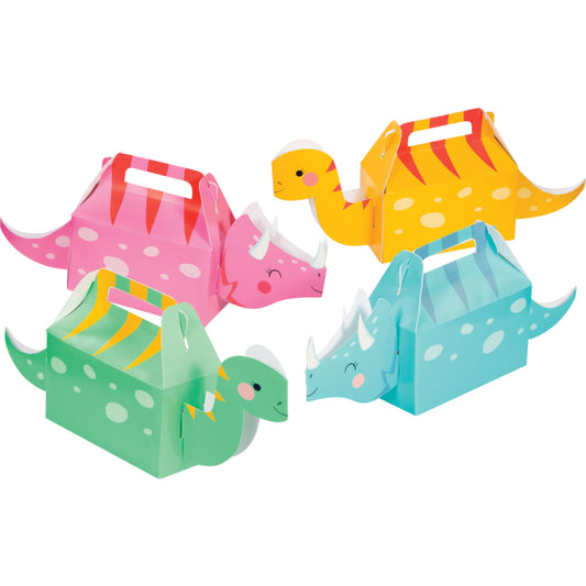 Dinosaur Shaped Party Treat Boxes - party favour bags, treat boxes and gift packaging from Party & Pout Australia