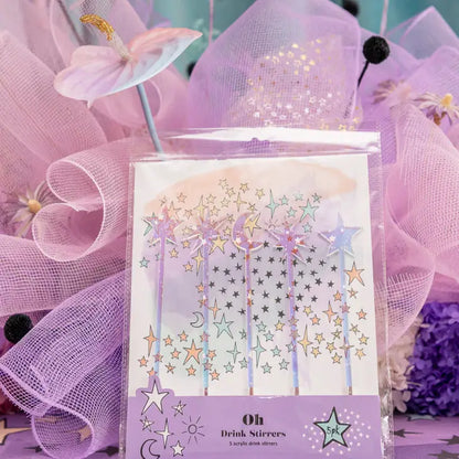 Celestial Planets Drink Stirrers - gifts, keepsakes and party presents from Party & Pout Australia