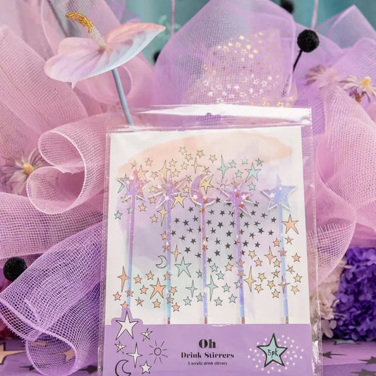 Celestial Planets Drink Stirrers - gifts, keepsakes and party presents from Party & Pout Australia